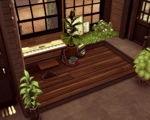 - The Writer’s Loft -*cc free*20x20 lot  (brindleton bay / ragdoll refurb)1 bedroom / 2 bathroom§111