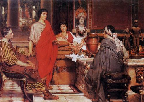 Catullus at Lesbia&rsquo;s by Sir Lawrence Alma-Tadema 1865oil on boardprivate collection 