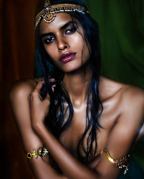 fileformat:   hologramic:  Lakshmi Menon and Kamal Sidhu by Prabuddha Dasgupta for Vogue India October 2007  What 