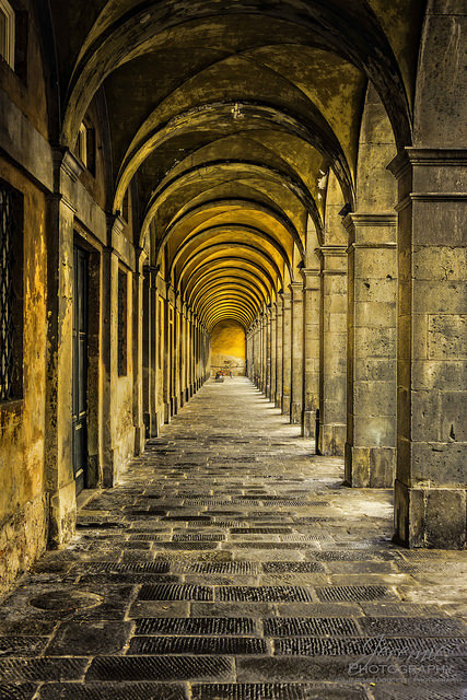 mostlyitaly:Arches in Lucca(Tuscany) by Jeremie Doucette on Flickr.
