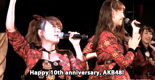 whitesteamedbun:  Happy 10th Anniversary, AKB48! 