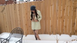 Lilymarcel:  Had A Request A While Back For Some Photos Of Me In The Snow. I Could