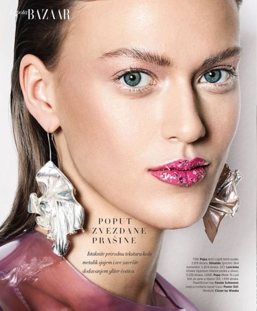 TESS HELLFEUER / HARPER’S BAZAAR SERBIA (see more )PHOTOGRAPHY: ENICO SZUCSSTYLING: JAMIE FRANKEL