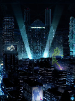 civilizationfiction: Cyber City by BombOPAUL