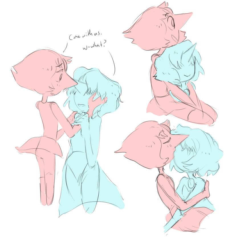 tryingmomentarily:    Anonymous said:You should do more pearl x pearl   ya’ll are