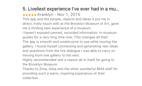 Do you have an Android? We know you love it so much—and guess what?—our ASK Brooklyn Museum app is c