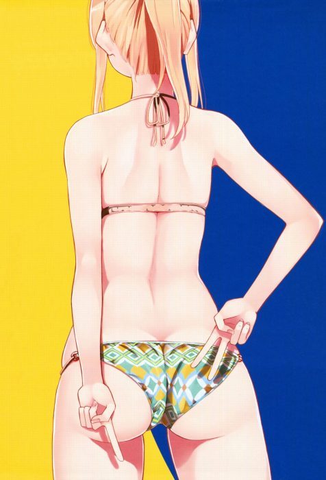 【二次・ZIP】物理的にも敷かれたい虹美少女のお尻エロ画像 | 桃色虹画像 -二次元萌え画像エロ画像まとめ-