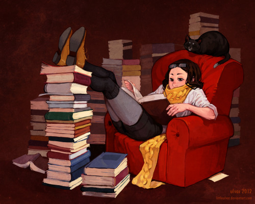 bookporn:  cozy by little ulvar