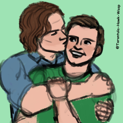 milfcodeddean: Happy Birthday Jack!! 3 fatherly forehead kisses and one noogie from Claire. quality 