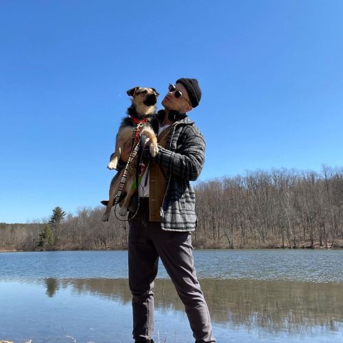 andymientus: One year with this guy. I have always wanted a dog and I can’t believe my luck in getti