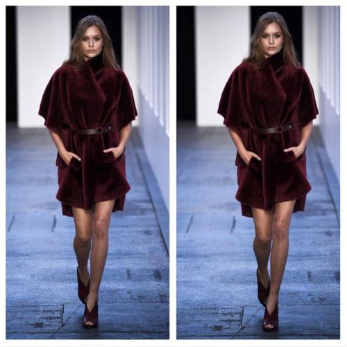 “mylifeastulle: Er fuldstændig forelsket i denne lækre pels fra by Malene Birger ss16 #bymalen
