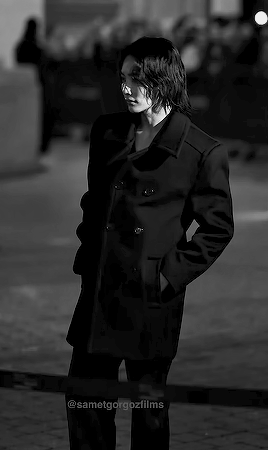 JEONGHAN Yves Saint Laurent Men’s Winter 23 Show Paris Fashion Week (c)