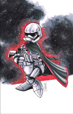 Daisy Duck as Captain Phasma by Hodges-Art