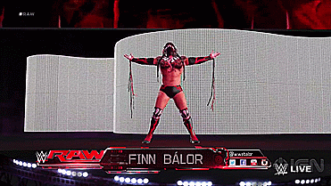 dakotakai:   Finn Balor’s entrance in WWE 2K16  [x]    