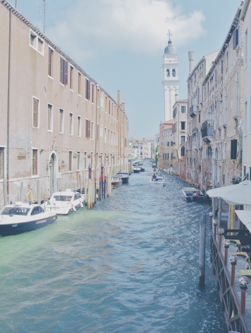 cuppocoffee:grand canal & a baby canalitaly, 2010