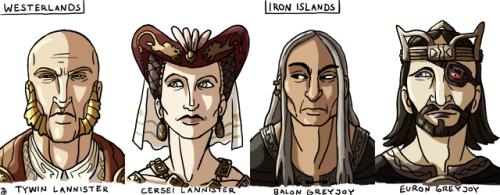 amuelia: rulers/lords of the regions of asoiaf