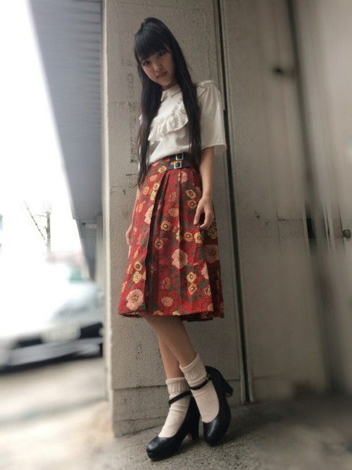 飯窪春菜｜E hyphen world gallery MANIAのスカートを使ったコーディネート - WEAR