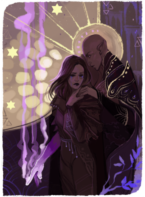 One more tarot commission *_* https://www.instagram.com/anta_rf - more arts here^^