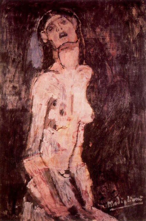 A Suffering Nude, Amedeo Modigliani