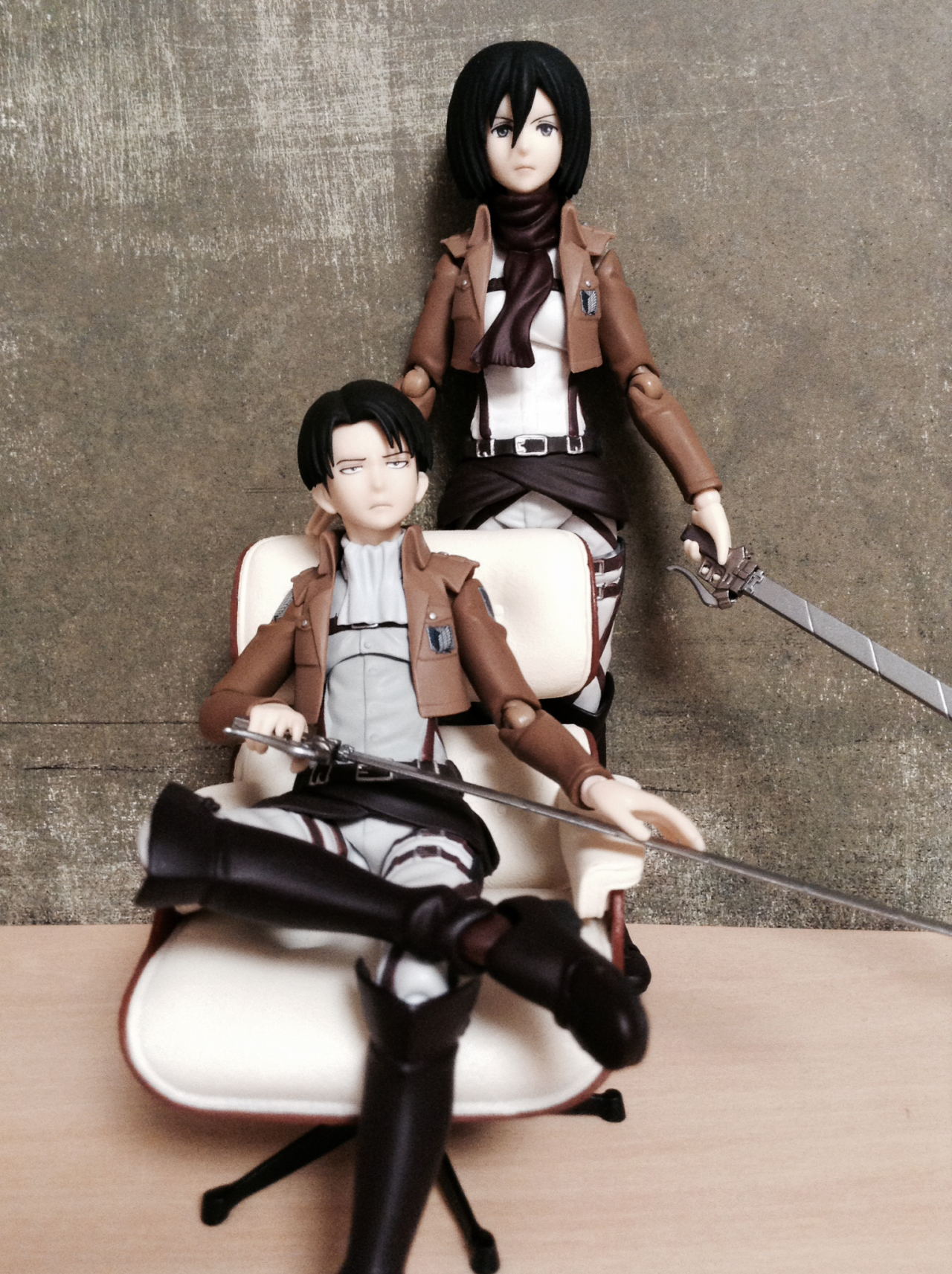 shira-aot:  Humanity’s Strongest figmas :3 