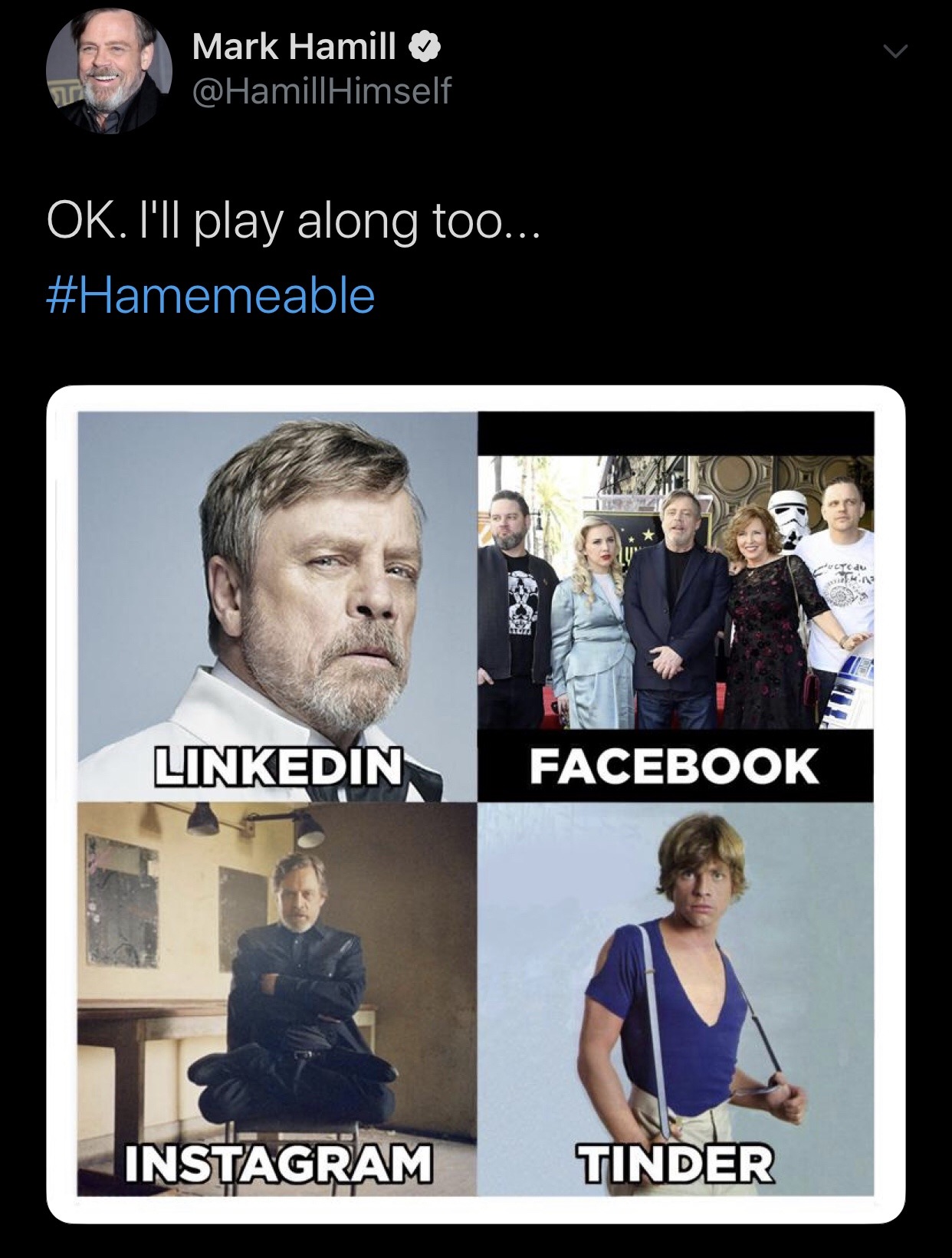 augustdementhe:kaijuno:Will someone come please collect Mark Hamill Collect him right