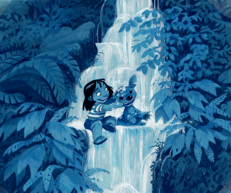 scurviesdisneyblog:Lilo &amp; Stitch concept art by Craig Grasso (x)