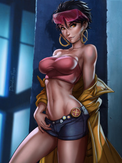 Dandon-Fuga:  Jubilee ♥ Patreon  ◄ (Psds, Nsfw Versions, Video Processes, Etc…)