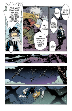 retroeccentric:  Pages I coloured from Hiroyuki