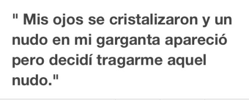 forbiddenhopedreams:  Y así fue cuando me di cuenta que las lágrimas derramaban en mi rostro