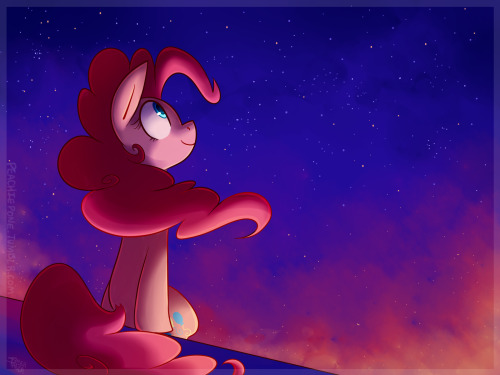 peachiepone:Space is pretty, isn’t it?Wanted to work on background and clouds… been very busy with school, here’s a picture. <3^w^