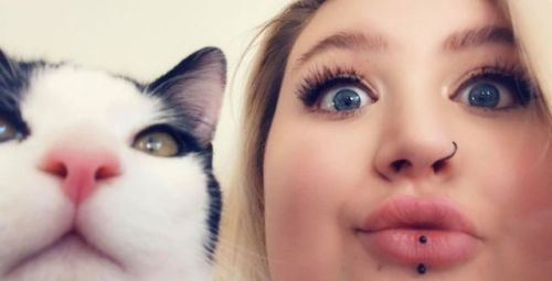 modifiedqueen: Here, have the best selfie I’ve ever taken and that I’ll ever take. Nothing will top 