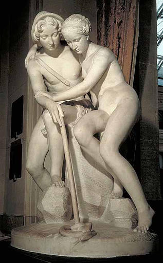 vcramon: daphnis and chloe / paul gayrar 1855