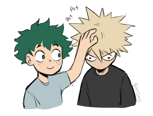 bamsara:Saw that cat picture, immediately reminded me of Bakugo. Had to draw it.