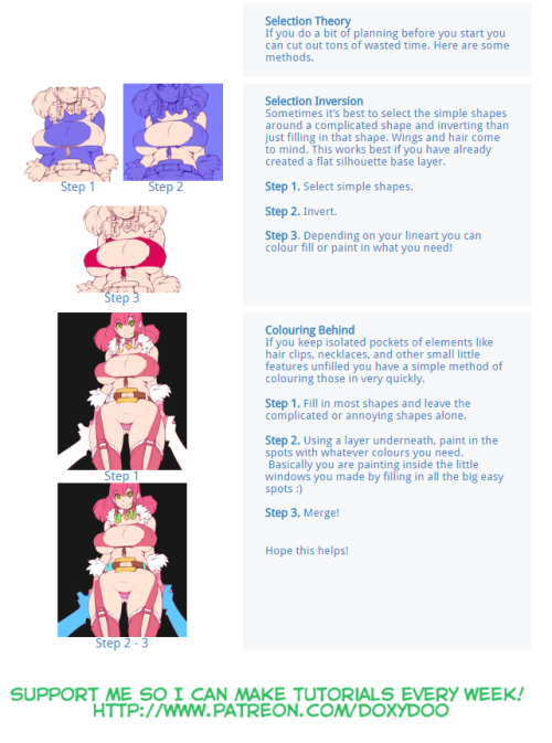 neocoillart:  mylittledoxy:  Hey guys! After this Tutorial I will be changing the weekly tutorial format to be a bit different.  I’ll be doing a complete review of my own art and skills and building a weekly study guide. I will be posting what my process
