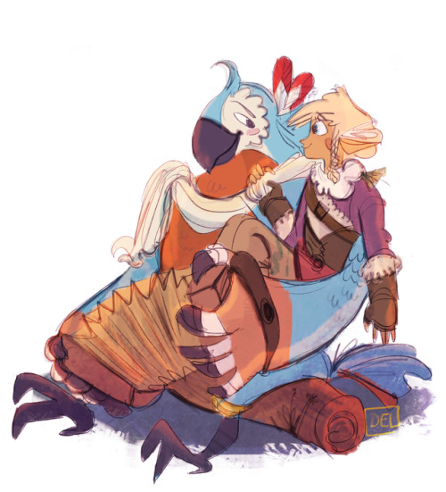 dellbelle39: Hey so like the birds are always my favorite characters…..