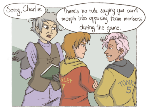 wingedcorgi:i still think tonks’ skills remained criminally underused in canon