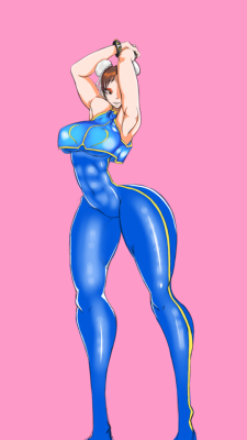 shark-py:  phone doodle Chun Li