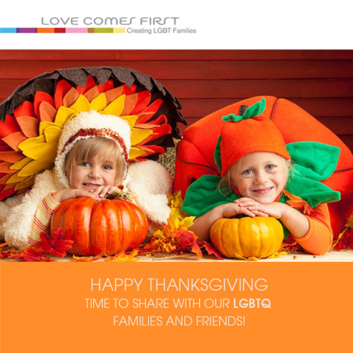 Happy Thanksgiving from all of us at Love Comes First!