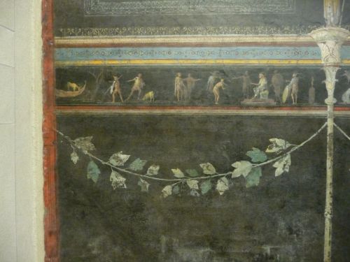 romegreeceart:Palazzo Massimo - fresco details, set 10Another photoset from “black triclinium&