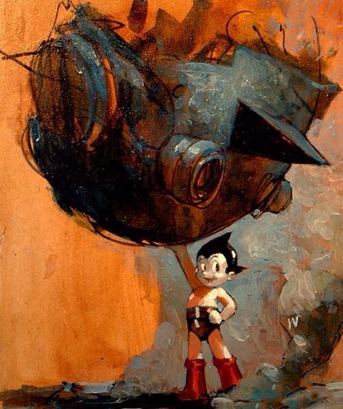 ungoliantschilde:  more artwork by Ashley Wood.