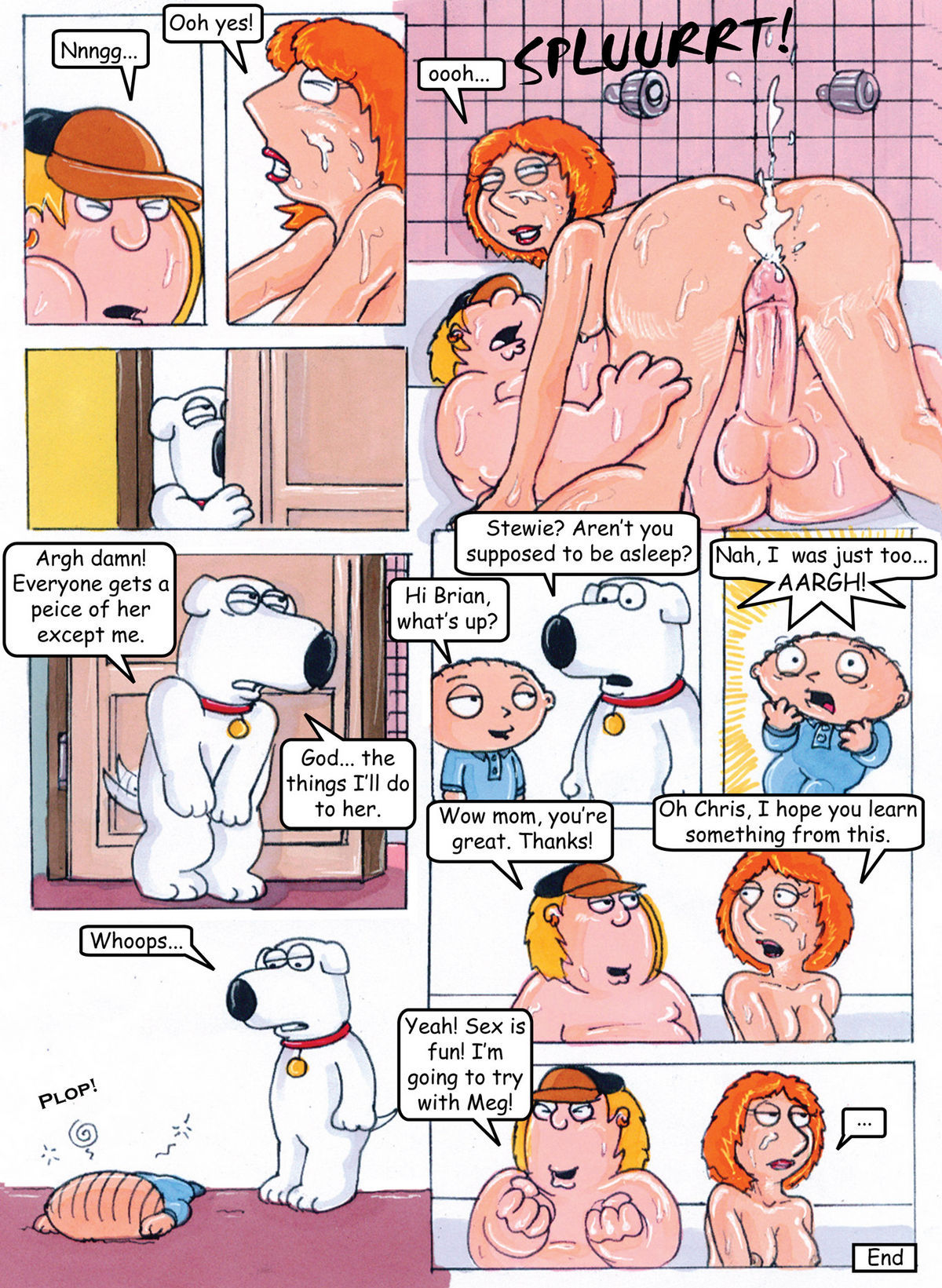 Family guy stewie and lois griffin cartoon porn