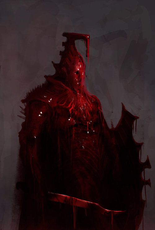 namingthelabrats:  blood armour by mythrilgolem1
