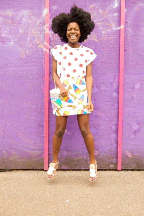 tricetime21:ecstasymodels:Hoots, Dots & Daisies I Go By Frankie Can’t wait to go natural
