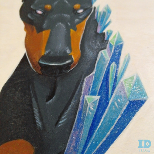 Crystaldobe.Acrylics on 8x10" wood panel, with additional digital version. You can buy apparel 