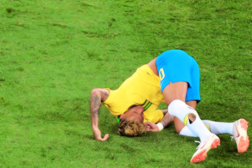 striveforgreatnessss: Neymar had a blast playing against Switzerland!