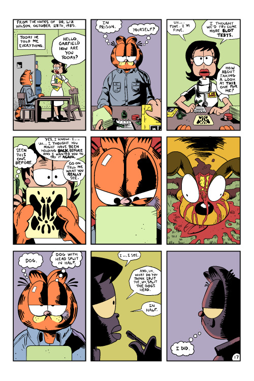 abgcomics:  Sunday Strip Watchmen It’s pretty much a very short parody of Watchmen with news paper comic characters instead of superheroes. Somewhat inspired by Bartkira, I made this sampling of pages both as a joke and to see what it would look like