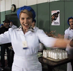 juli-with-rainbows:Ali Liebert as Betty McRae in Bomb Girls
