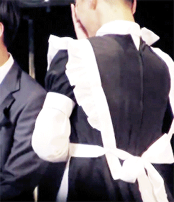 minhyuq:  Bang Yongguk a.k.a Maid-San ✿◠‿◠ 