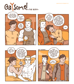 gaysomecomic:  18. The body