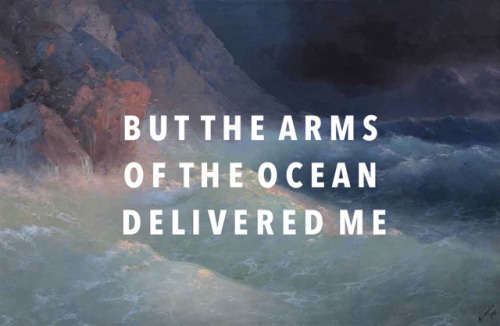 valerivscorvus:Storm on the Black Sea, Ivan Aivazovsky | Never Let Me Go, Florence + the Machine